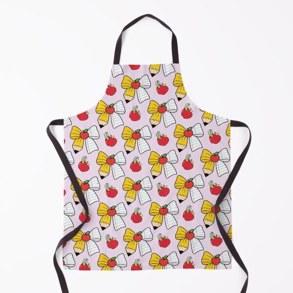 Item preview, Cute Back to School Pencil Apple Seamless Pattern – Kawaii School Supplies Design designed and sold by BigDigital.