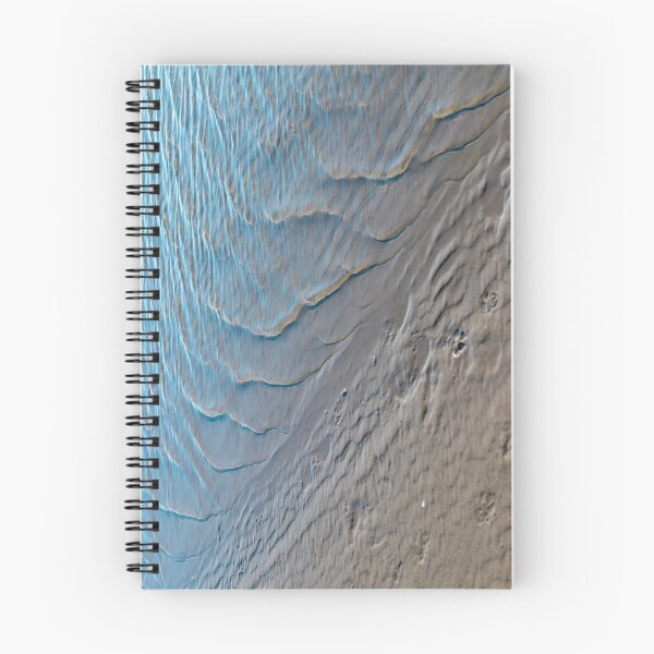 Item preview, Ethereal Tides: Abstract Blue Sand Ripples designed and sold by photossmirnov.
