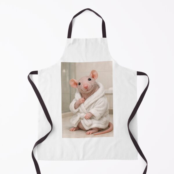 Item preview, Cozy Bathrobe Hairless Rat designed and sold by Sillytoe.