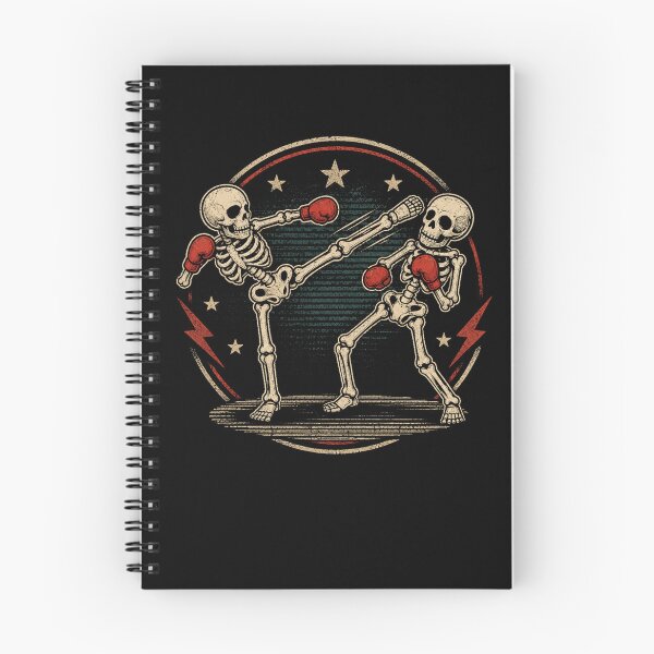 Item preview, Retro Skeleton Boxing Fight Vintage Fighter designed and sold by Moizento.