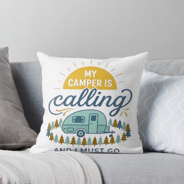 Item preview, My Camper Is Calling And I Must Go T-Shirt Design designed and sold by GabeMountainArt.