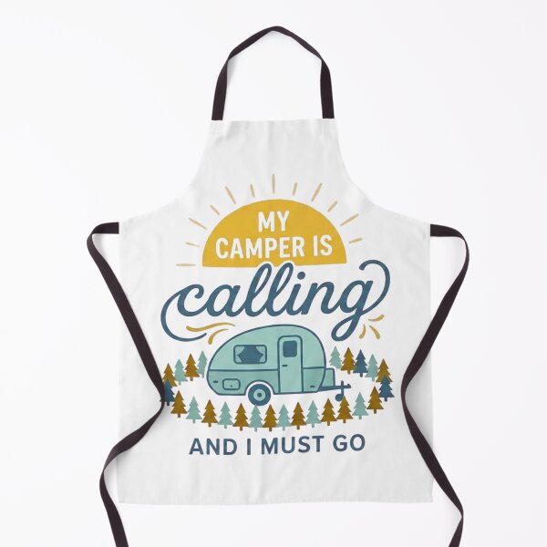 Item preview, My Camper Is Calling And I Must Go T-Shirt Design designed and sold by GabeMountainArt.