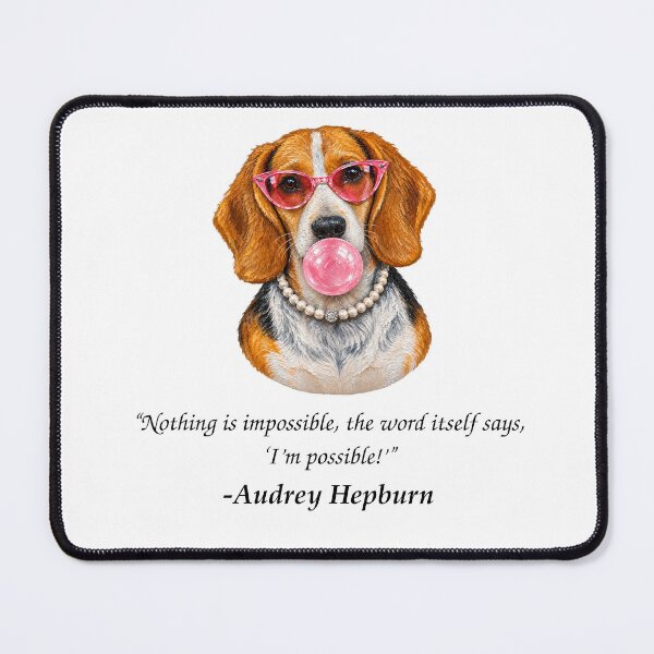 Item preview, Beagle Audrey Hepburn designed and sold by CIW78.