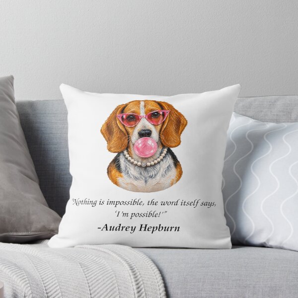 Aperçu de l'œuvre Audrey Hepburn, beagle créée et vendue par CIW78.