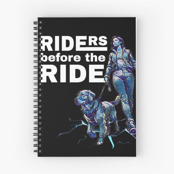 Item preview, Riders before the ride, cool dog, motivation,  designed and sold by Tzemo101.