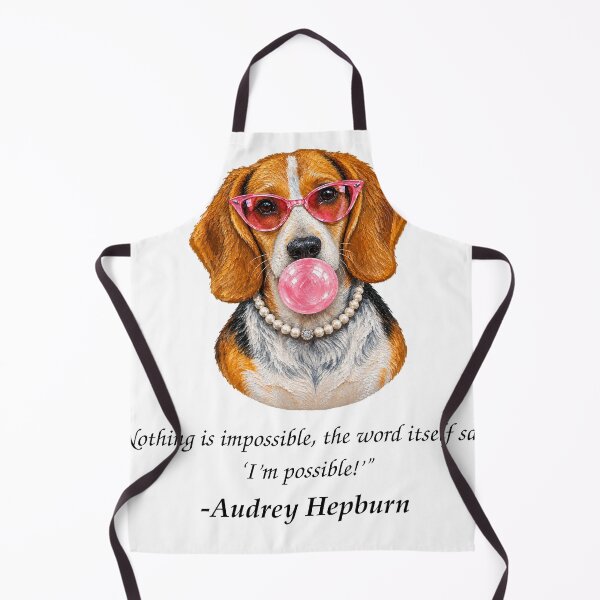 Item preview, Beagle Audrey Hepburn  designed and sold by CIW78.