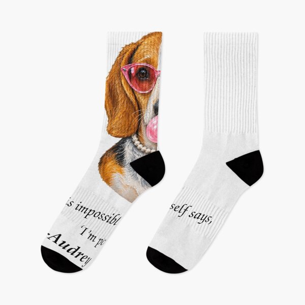 Item preview, Beagle Audrey Hepburn  designed and sold by CIW78.