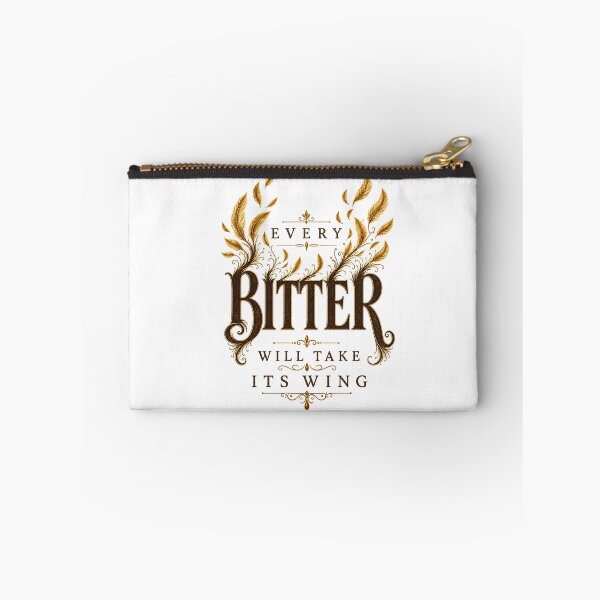 Item preview, Every Bitter Will Take Its Wing Inspirational Literary Quote designed and sold by CozyPaletteShop.