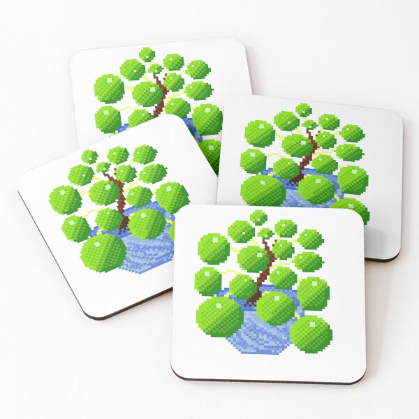 Item preview, Pixel Art Money Tree designed and sold by Ascella-Art.