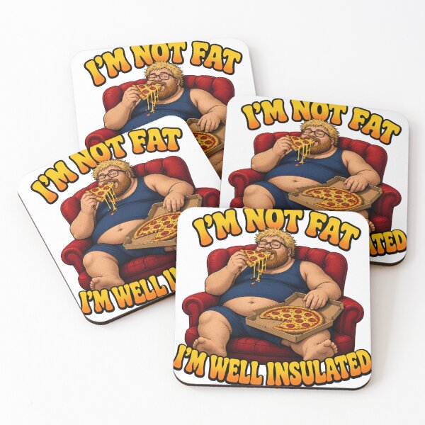 Item preview, I'm Not Fat I'm Well Insulated Funny Design designed and sold by TshirtsOnline-.