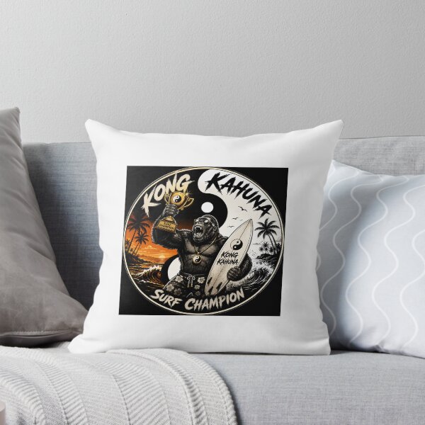 Item preview, Kong Kahuna Yin yang surfing gorilla- Victory pose designed and sold by EterniaE.