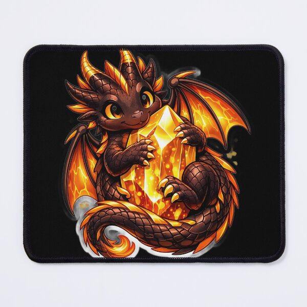 Item preview, Minimalist Black Dragon with Vibrant Orange Spikes Sticker designed and sold by Freestyle Prints.