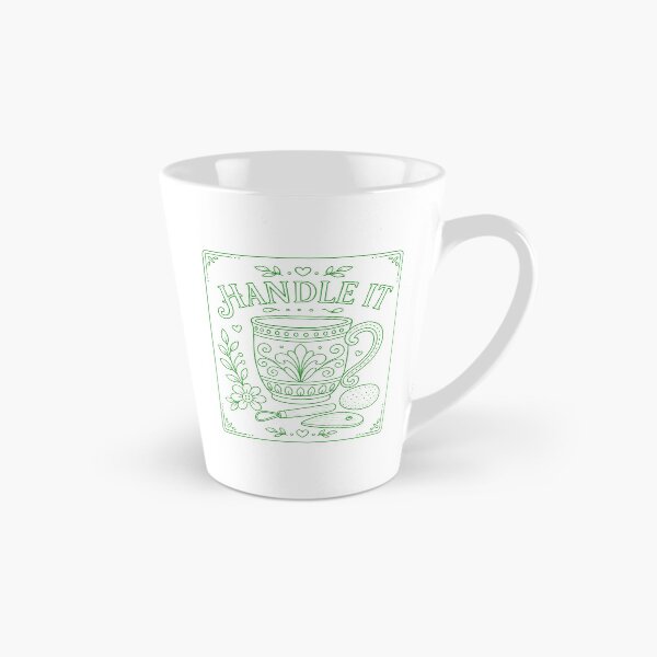 Item preview, Handle it Pottery Mug Green designed and sold by SamanthaLPottery.