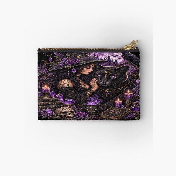 Item preview, Panther & Witch – Dark Moon Magic designed and sold by Losthope Creations.