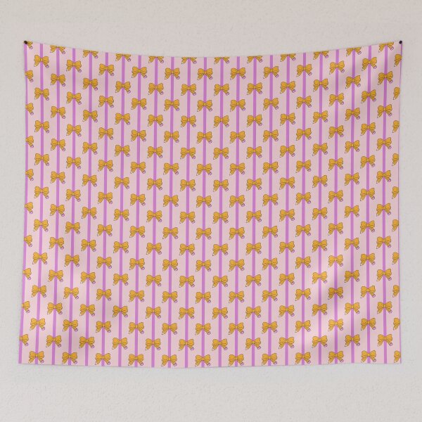 Item preview, Pencil Perfect Bows Pink School Pattern designed and sold by CI Creative Design LLC.