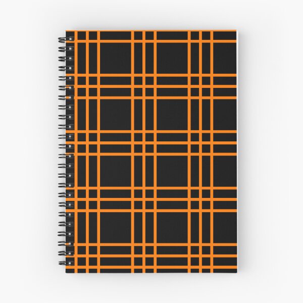 Item preview, Orange Flannel Grid Pattern designed and sold by Wolf Wendigo.