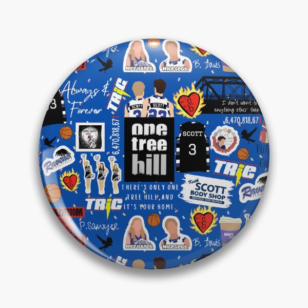 Item preview, One Tree Hill Collage – Vintage TV-Inspired Fan Art Design designed and sold by LittleMiddleMomma.