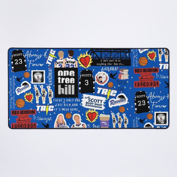 Item preview, One Tree Hill Collage – Vintage TV-Inspired Fan Art Design designed and sold by LittleMiddleMomma.