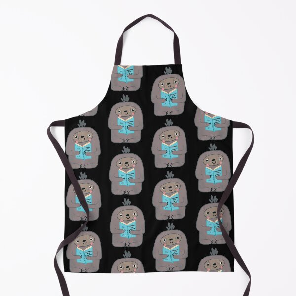 Item preview, Bookish Era Funny Sloth designed and sold by Renata Illustrata.