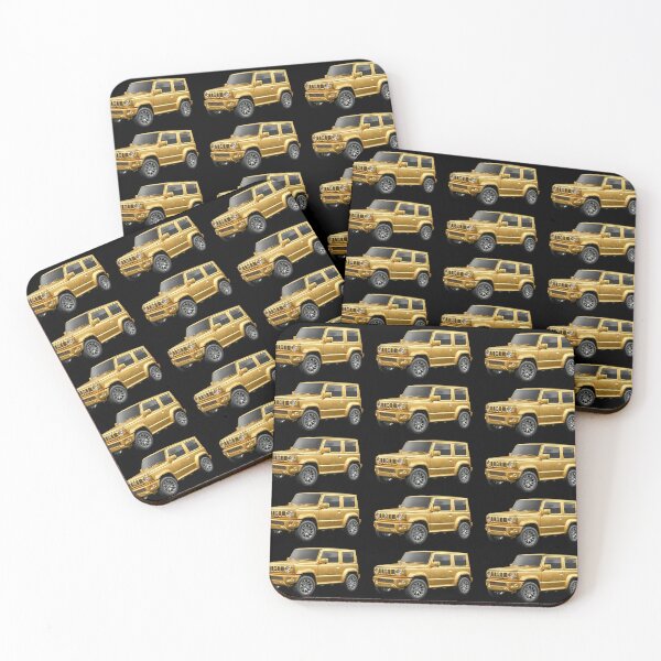 Item preview, Gold Suzuki Jeep polarized glass car designed and sold by C3R0.