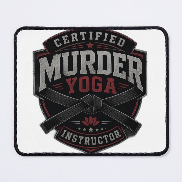 Item preview, Certified Murder Yoga Instructor BJJ Coach designed and sold by Martial-Art-23.