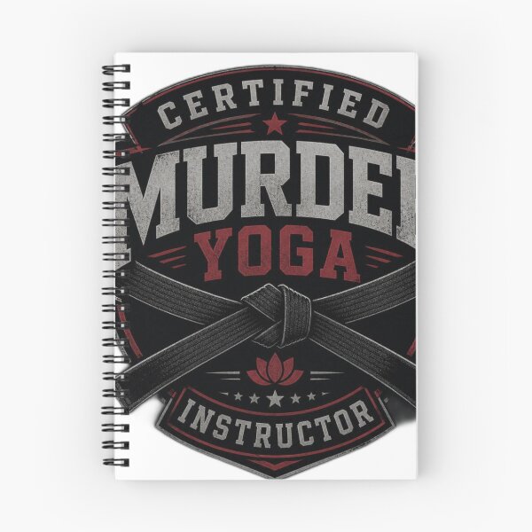 Item preview, Certified Murder Yoga Instructor BJJ Coach designed and sold by Martial-Art-23.