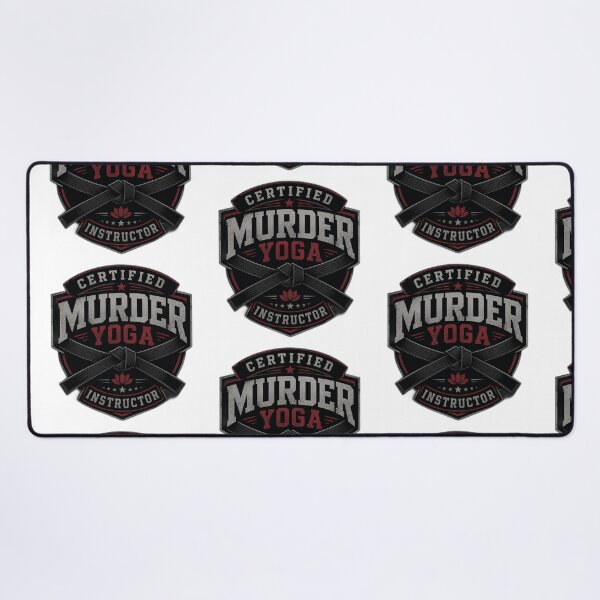 Item preview, Certified Murder Yoga Instructor BJJ Coach designed and sold by Martial-Art-23.