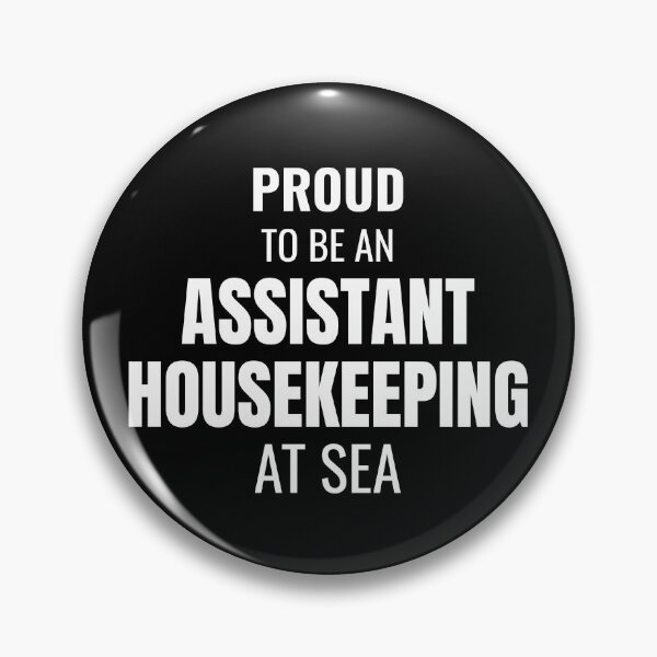 Item preview, Proud to be an Assistant Housekeeping at Sea (White) designed and sold by ShipCrewNation.