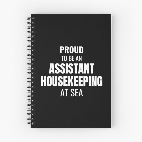 Item preview, Proud to be an Assistant Housekeeping at Sea (White) designed and sold by ShipCrewNation.