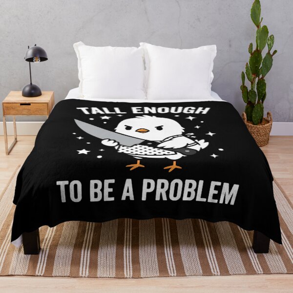 Item preview, Tall Enough To Be A Problem - Funny Dark Humor Chick Design designed and sold by w66aboo.