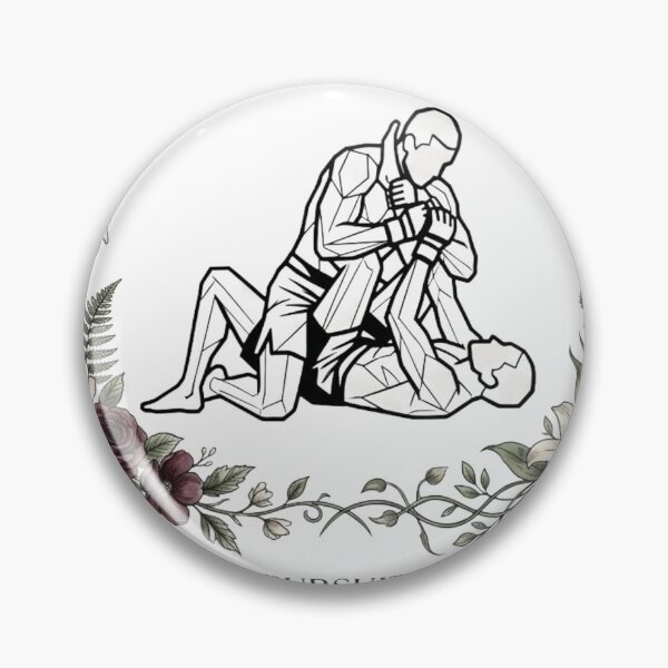 Item preview, Floral Chokehold Aesthetic Murder Yoga BJJ designed and sold by Martial-Art-23.
