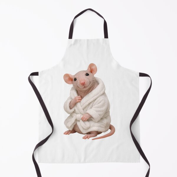 Item preview, Relaxing Bathrobe Hairless Rat designed and sold by Sillytoe.