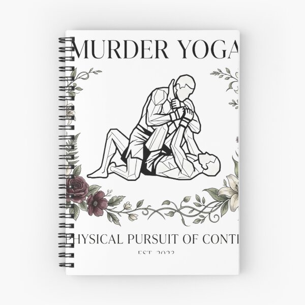 Item preview, Floral Chokehold Aesthetic Murder Yoga BJJ designed and sold by Martial-Art-23.