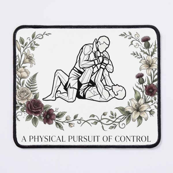 Item preview, Floral Chokehold Aesthetic Murder Yoga BJJ designed and sold by Martial-Art-23.