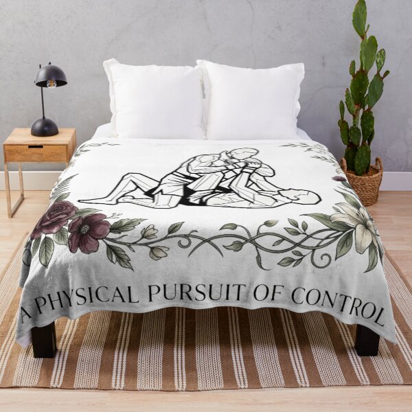 Item preview, Floral Chokehold Aesthetic Murder Yoga BJJ designed and sold by Martial-Art-23.