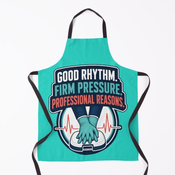 Item preview, Good Rhythm Firm Pressure CPR Paramedic First Aid EMT Humor designed and sold by SVox.