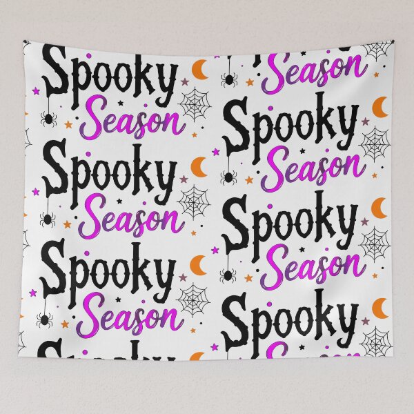 Item preview, Spooky Season Halloween Typography Sticker designed and sold by DoveArtDesigns.
