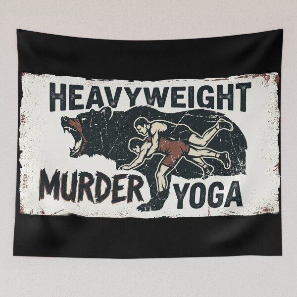 Item preview, Heavyweight Murder Yoga Wrestling Sambo BJJ designed and sold by Martial-Art-23.