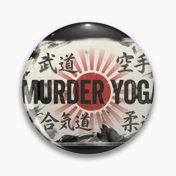 Item preview, Japanese Brush Style Murder Yoga Martial Arts designed and sold by Martial-Art-23.