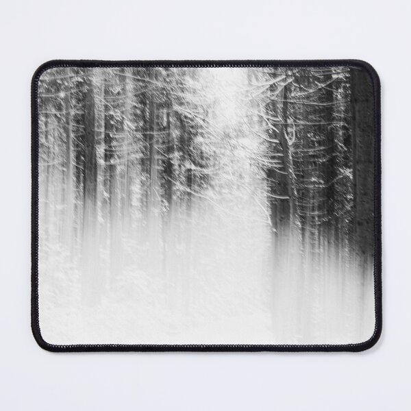 Item preview, Path Through the Frozen Pines: B&W Nordic Photography designed and sold by photossmirnov.