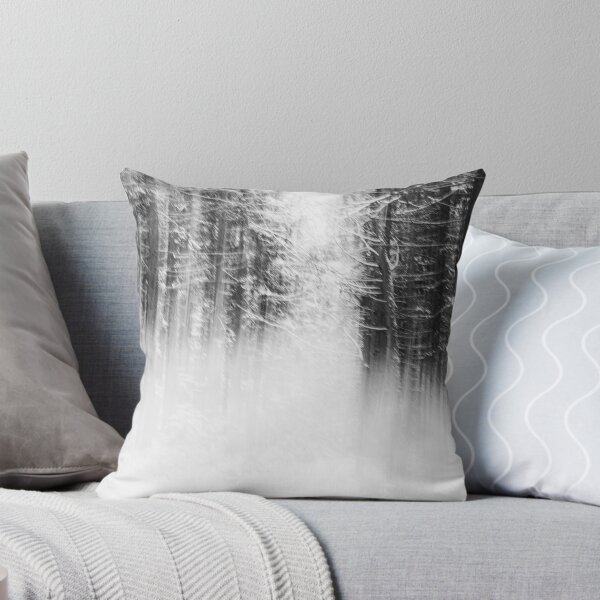 Item preview, Path Through the Frozen Pines: B&W Nordic Photography designed and sold by photossmirnov.