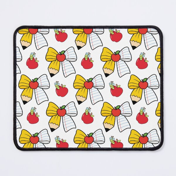 Item preview,  Cute Back to School Pencil Apple Seamless Pattern – Kawaii School Supplies Design designed and sold by BigDigital.