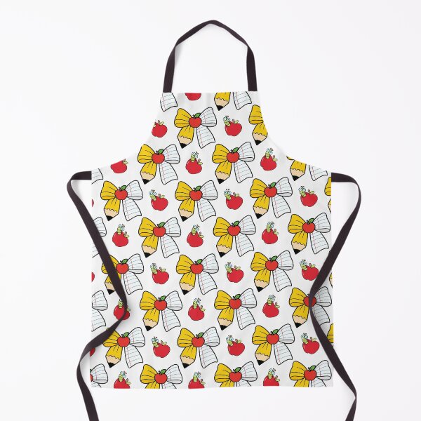 Item preview, Cute Back to School Pencil Apple Seamless Pattern – Kawaii School Supplies Design designed and sold by BigDigital.