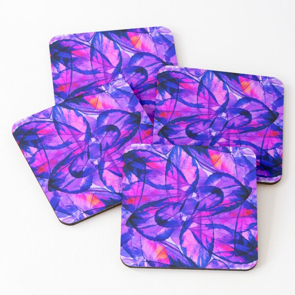 Item preview, Vivid Blue Pink Red Organic Nature designed and sold by Asterisk-a.