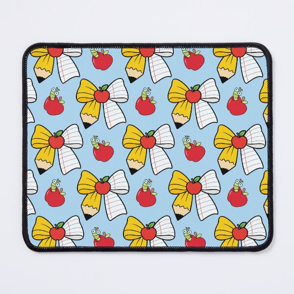 Item preview,  Cute Back to School Pencil Apple Seamless Pattern – Kawaii School Supplies Design designed and sold by BigDigital.