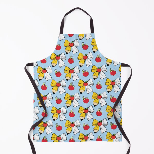Item preview, Cute Back to School Pencil Apple Seamless Pattern – Kawaii School Supplies Design designed and sold by BigDigital.