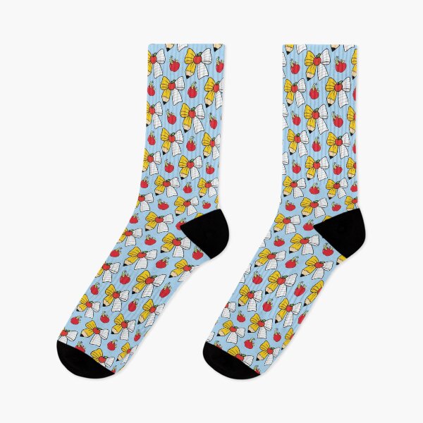 Item preview,  Cute Back to School Pencil Apple Seamless Pattern – Kawaii School Supplies Design designed and sold by BigDigital.