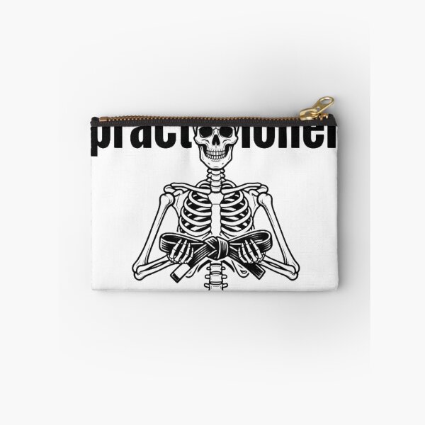 Item preview, Skeleton Lotus Pose Murder Yoga BJJ Design designed and sold by Martial-Art-23.