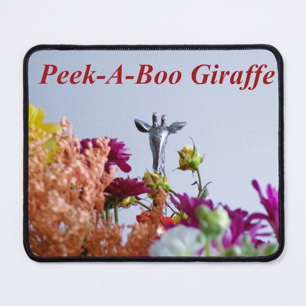 Item preview, Peek-a-Boo Giraffe designed and sold by SquaresArt.