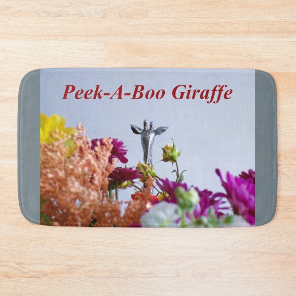 Item preview, Peek-a-Boo Giraffe designed and sold by SquaresArt.